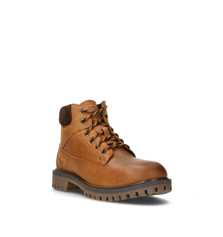 JEEP Polacco uomo cammello in pelle