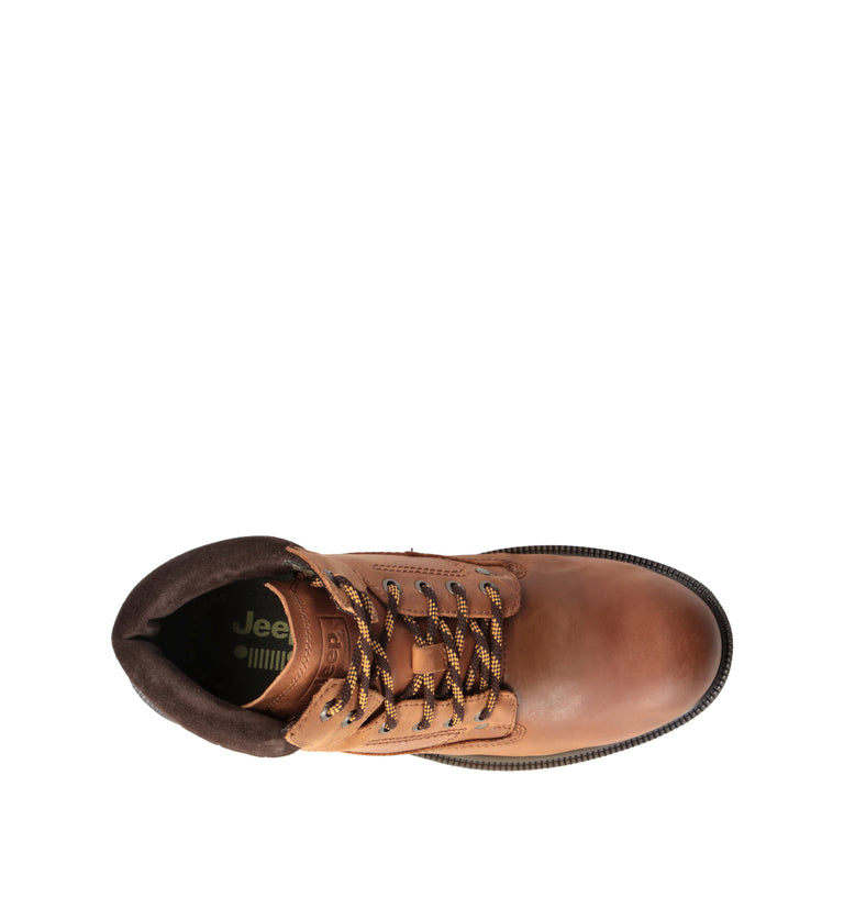 JEEP Polacco uomo cammello in pelle