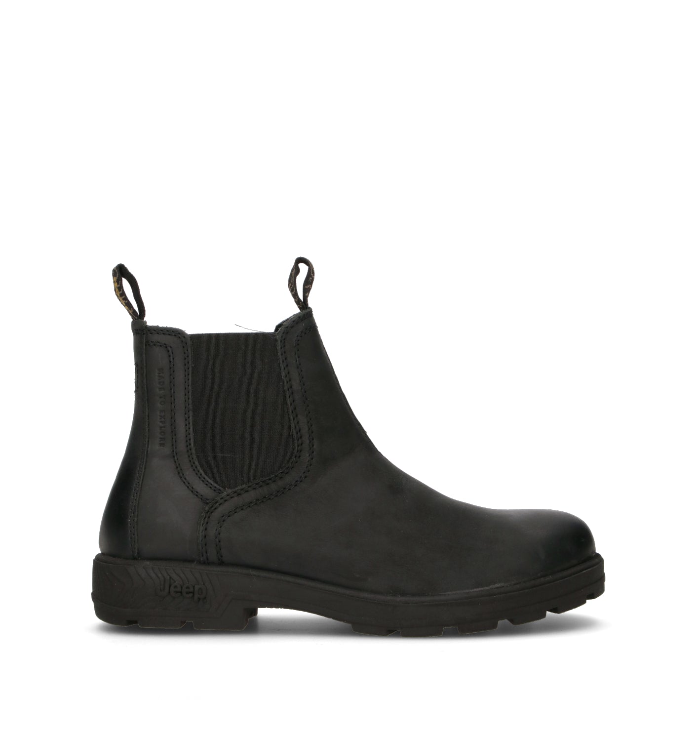 JEEP Beatles uomo nero in pelle