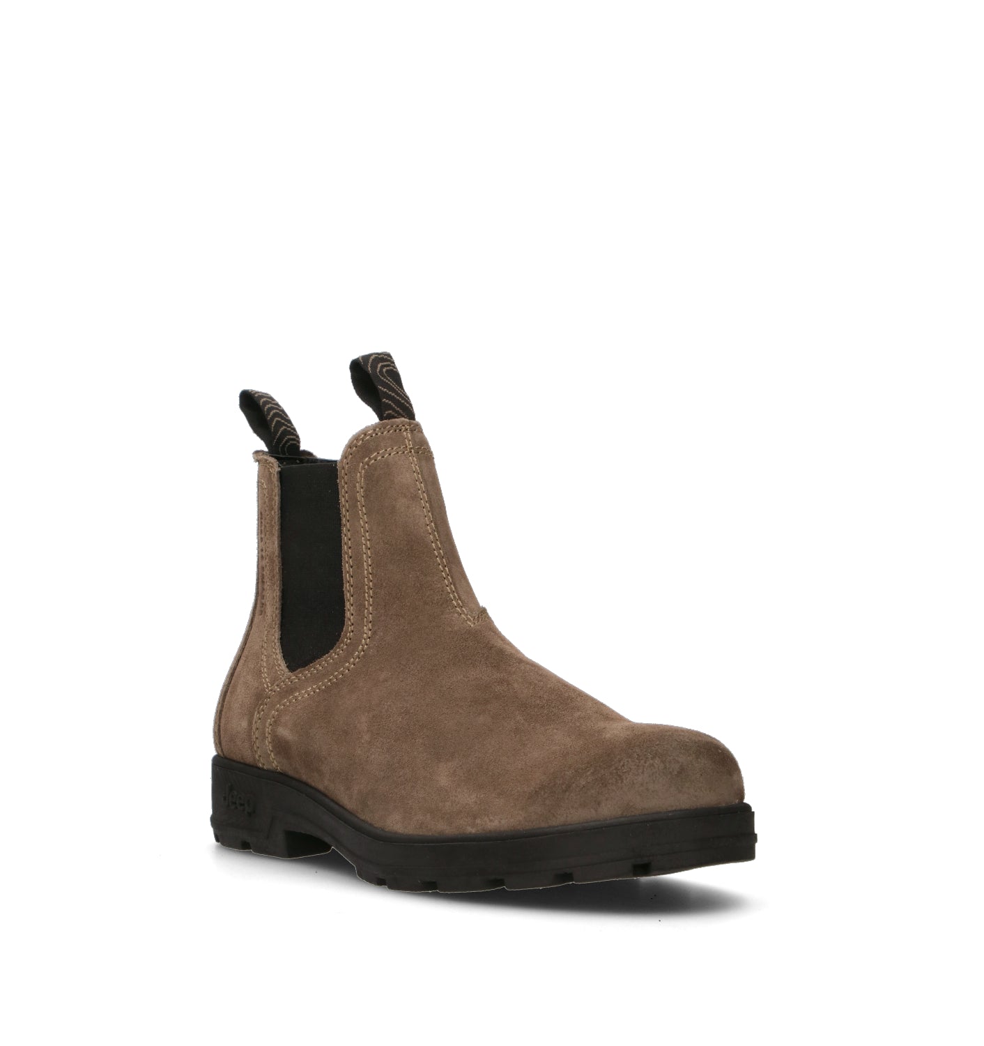 JEEP Beatles uomo taupe in suede