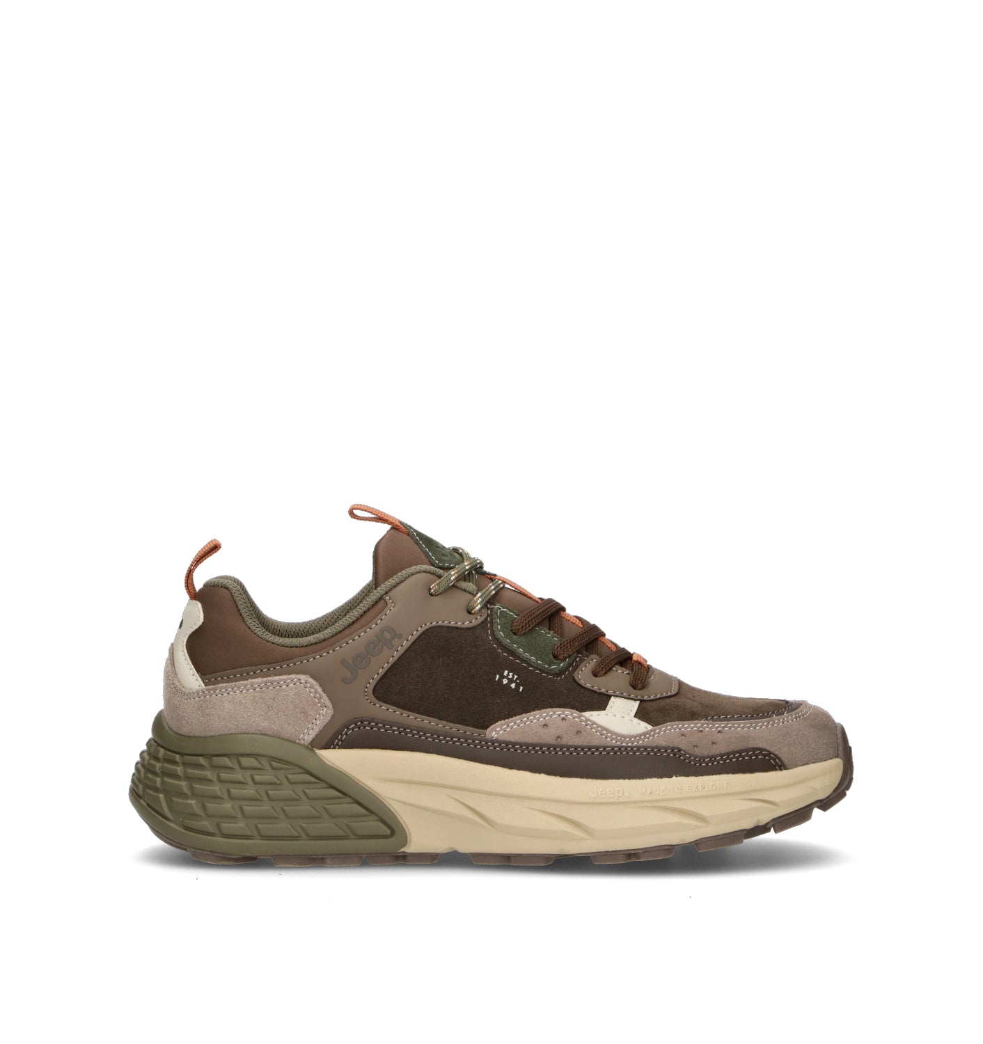 JEEP Sneaker uomo marrone