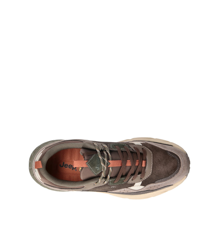 JEEP Sneaker uomo marrone