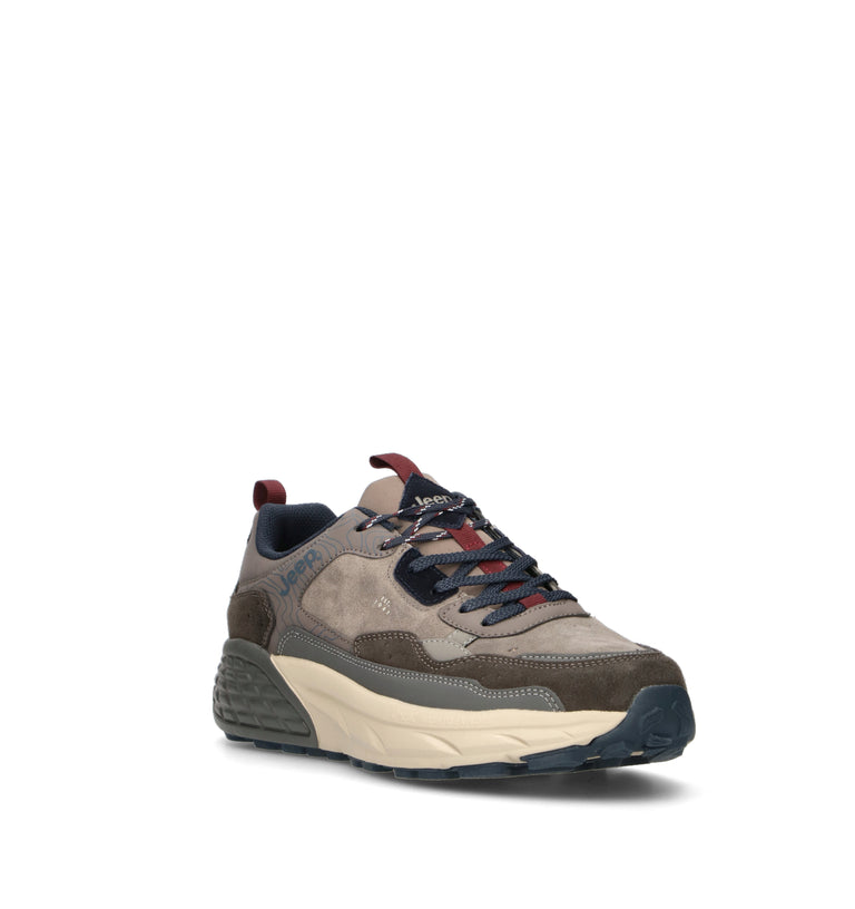 JEEP Sneaker uomo grigia