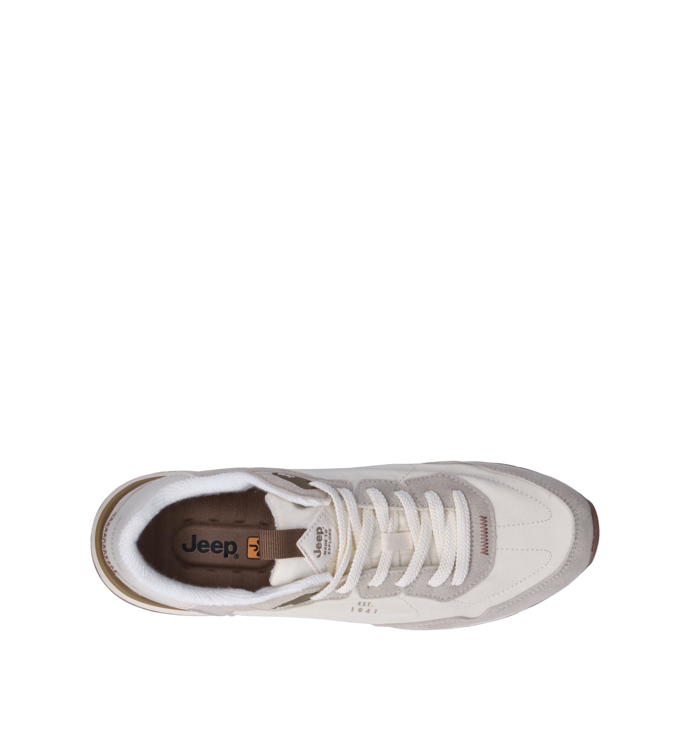 JEEP Sneaker uomo bianca