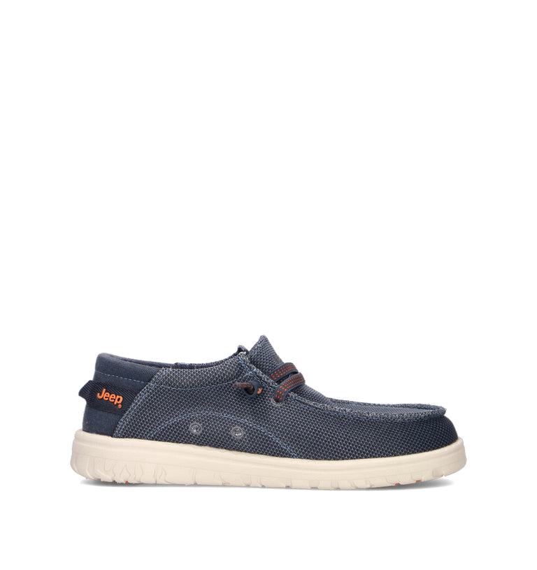 JEEP Mocassino uomo blu