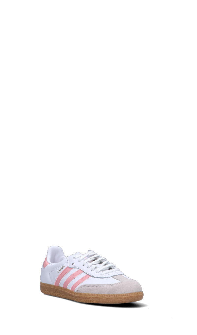 ADIDAS SAMBA OG J Sneaker ragazza bianca/rosa