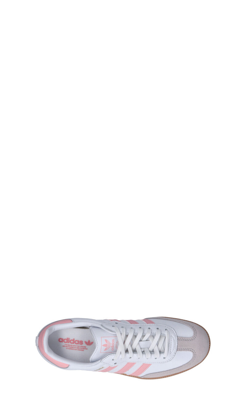 ADIDAS SAMBA OG J Sneaker ragazza bianca/rosa