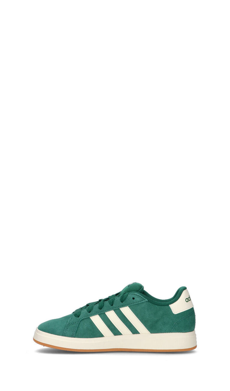 ADIDAS GRAND COURT 00S K Sneaker ragazzo verde in suede
