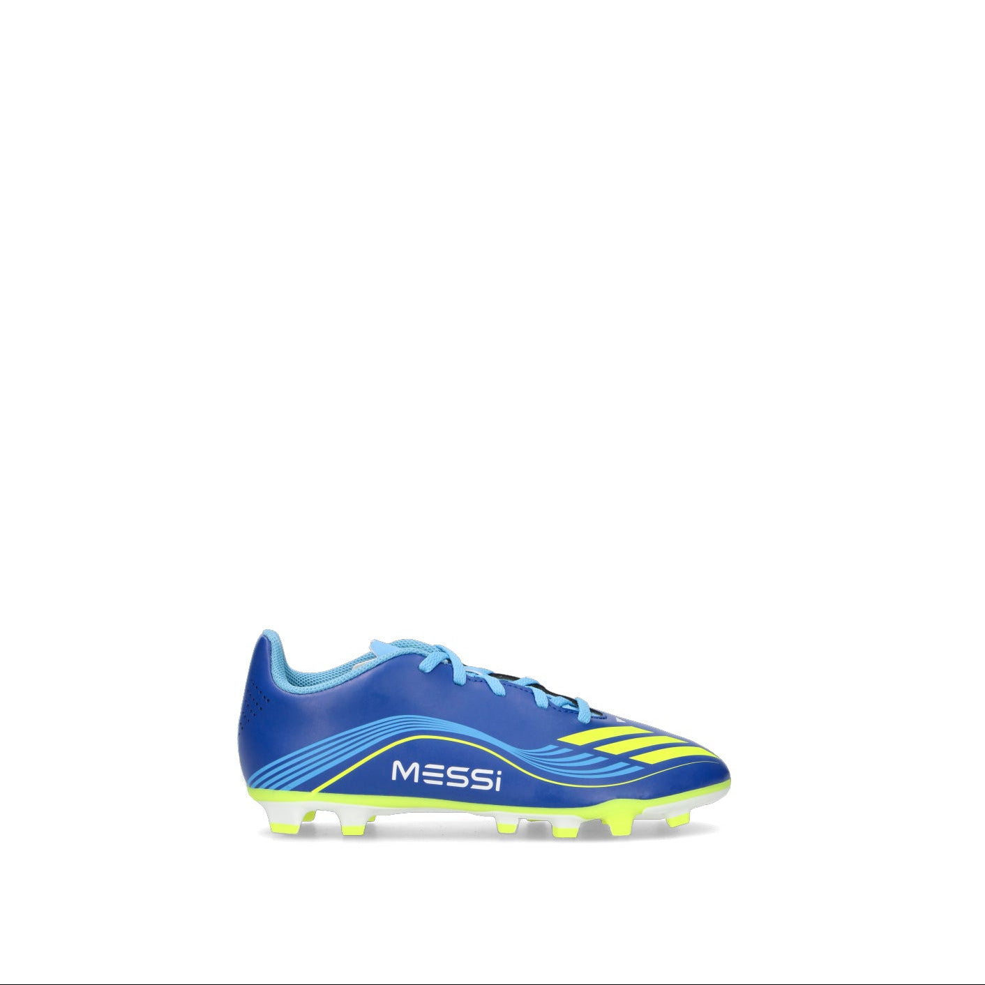 ADIDAS F50 MESSI CLUB FG/MG J Scarpa calcio bimbo blu