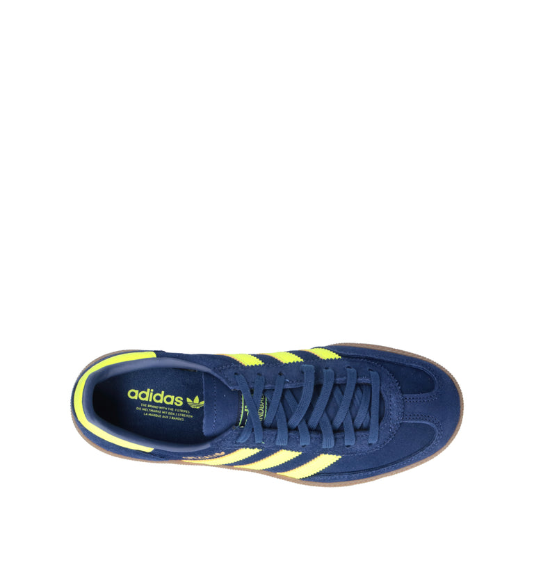 ADIDAS HANDBALL SPEZIAL J Sneaker ragazzo blu/gialla in suede