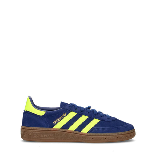 ADIDAS HANDBALL SPEZIAL J Sneaker ragazzo blu/gialla in suede