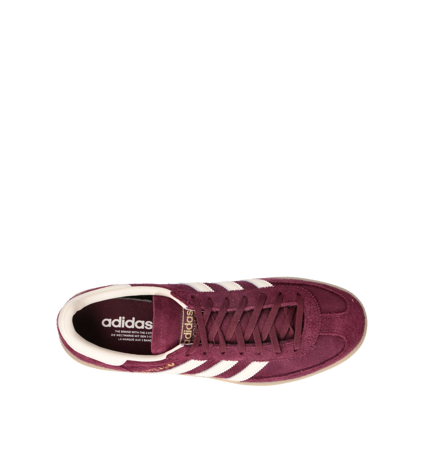 ADIDAS HANDBALL SPEZIAL W Sneaker uomo maroon in suede