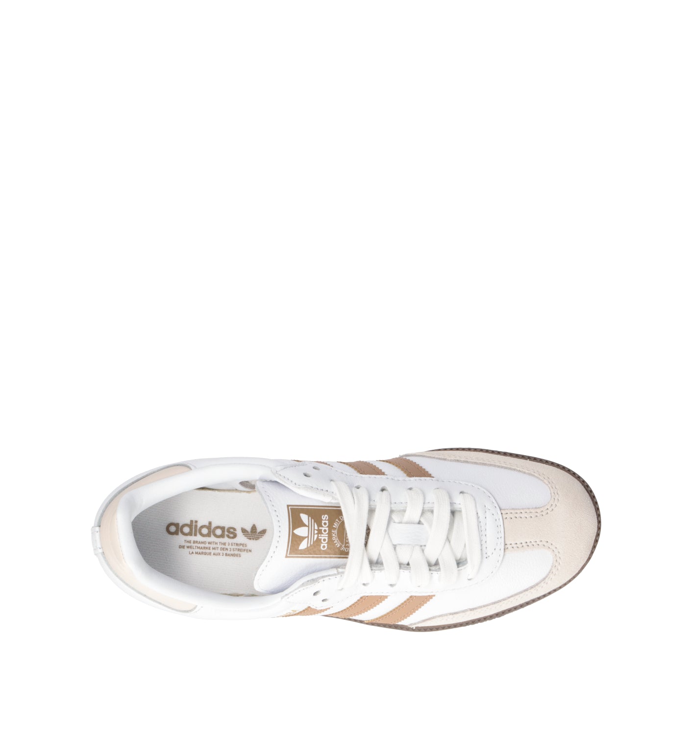 ADIDAS SAMBA OG Sneaker donna bianca/beige
