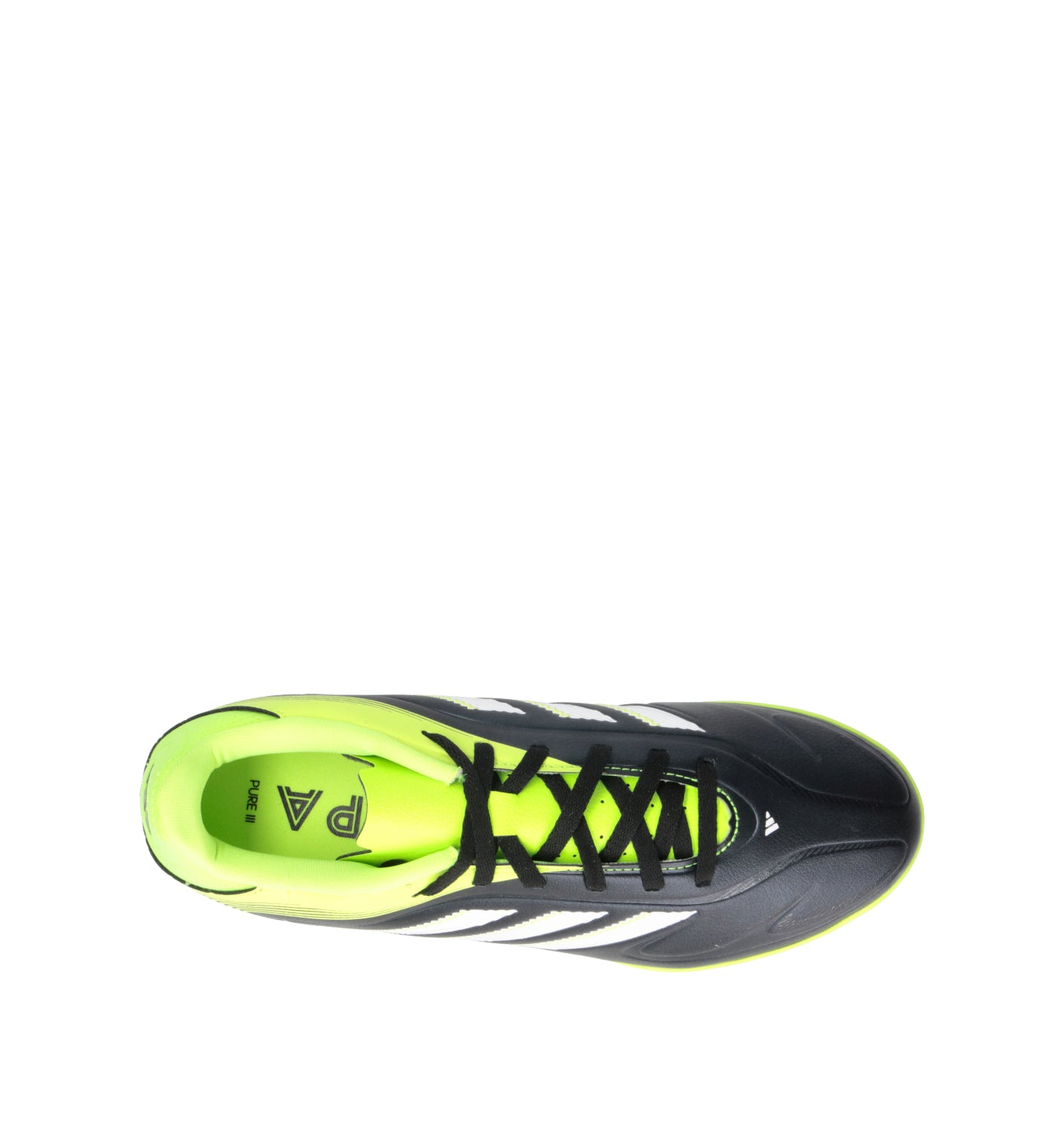 ADIDAS COPA PURE III CLUB TF J Scarpa calcetto ragazzo nera/gialla