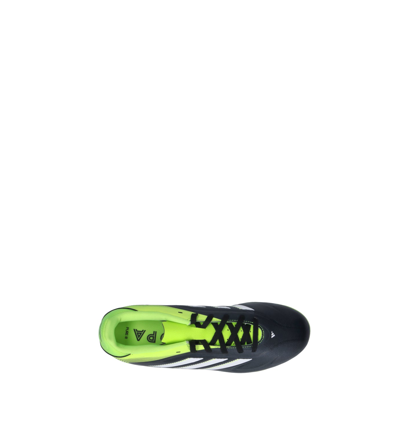 ADIDAS COPA PURE III CLUB FG/MG J Scarpa calcio bimbo nera/gialla