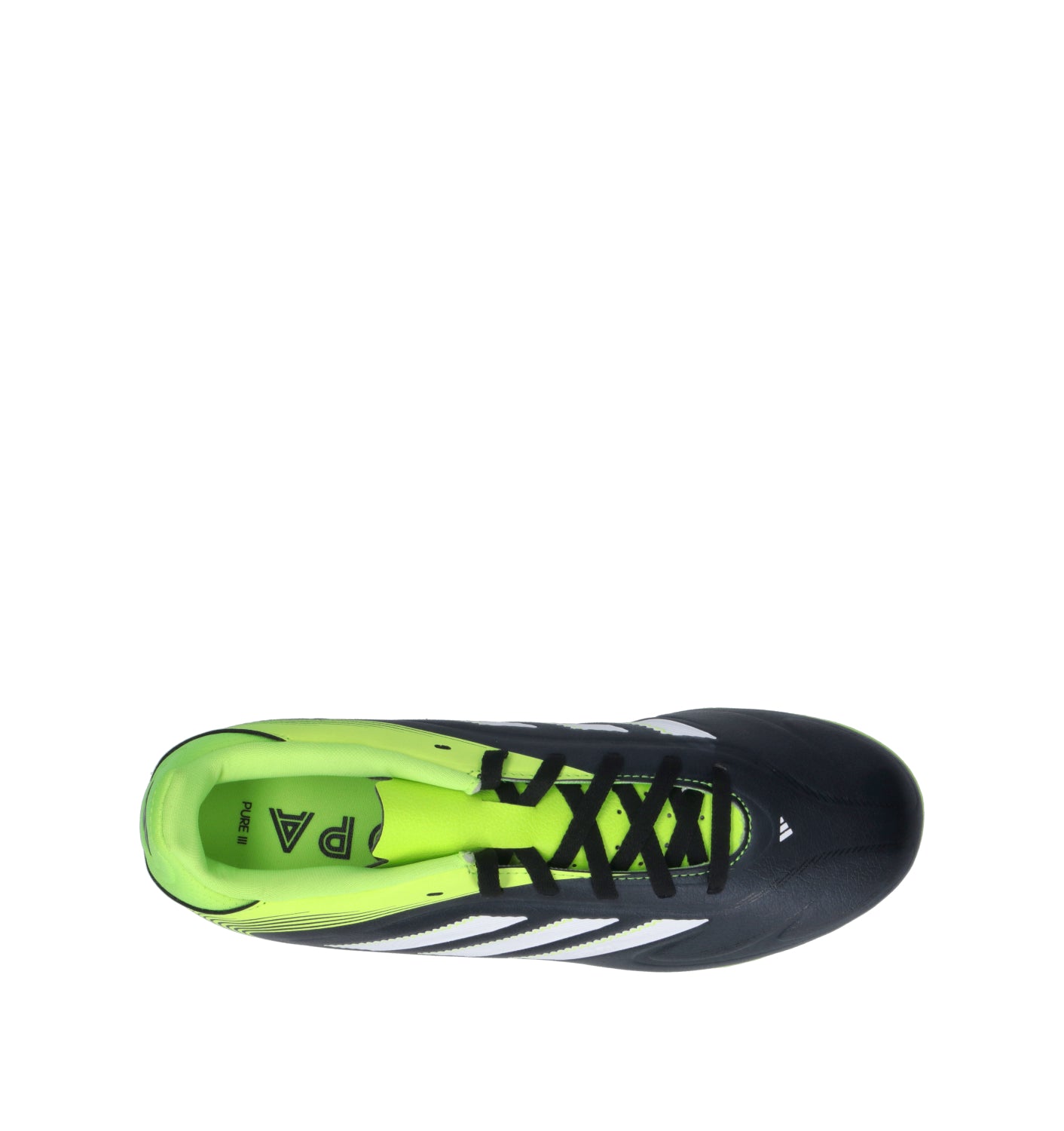 ADIDAS COPA PURE III CLUB FG/MG J Scarpa calcio ragazzo nera/gialla