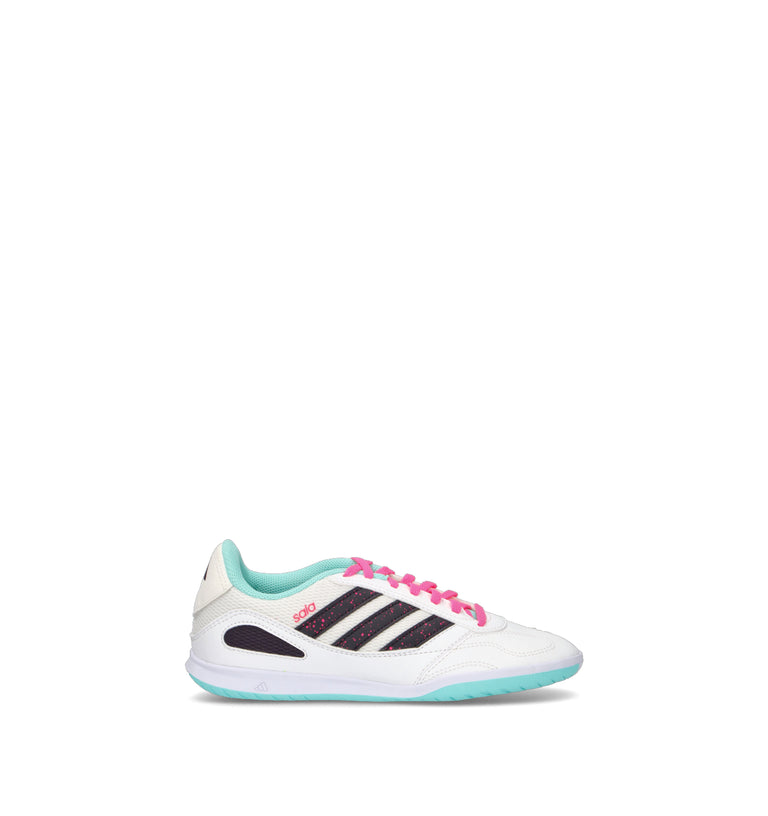 ADIDAS SUPER SALA III J Scarpa calcio bimbo bianca