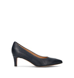 JUBILE' Décolleté donna blu in pelle