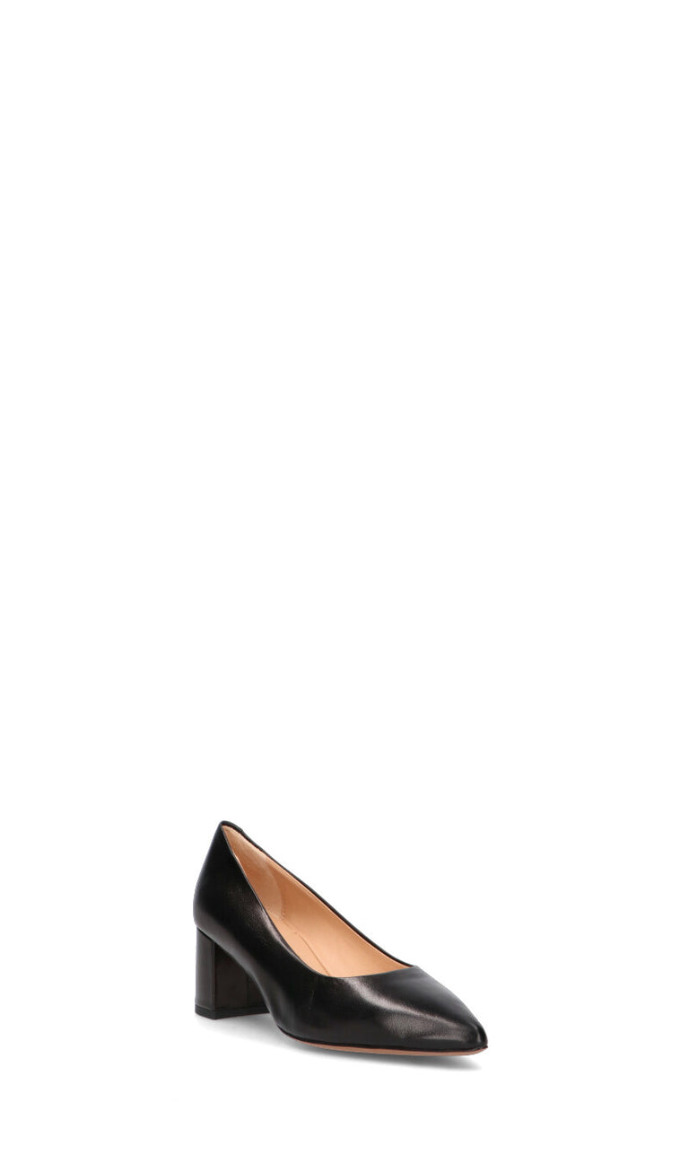JUBILE' Décolleté donna nera in pelle