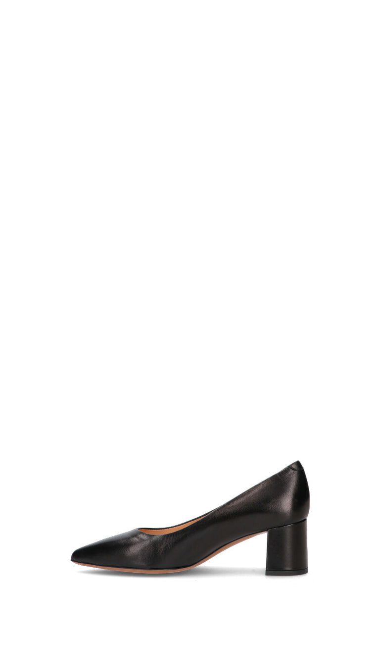 JUBILE' Décolleté donna nera in pelle