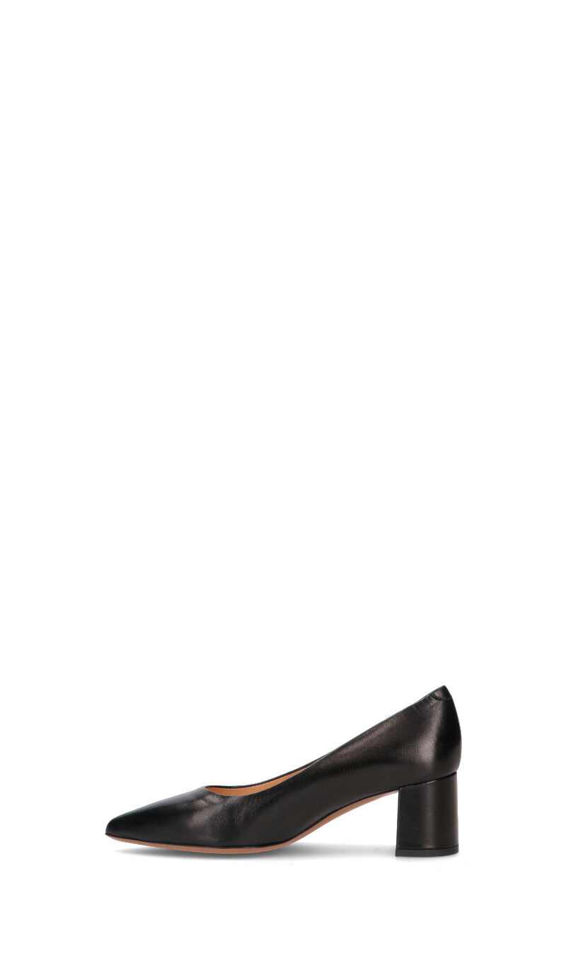 JUBILE' Décolleté donna nera in pelle