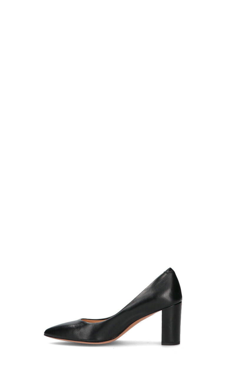 JUBILE' Décolleté donna nera in pelle