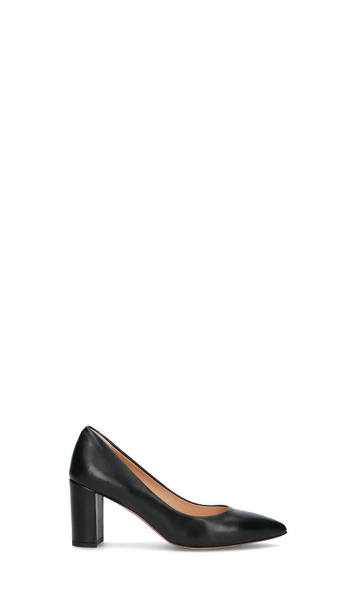 JUBILE' Décolleté donna nera in pelle