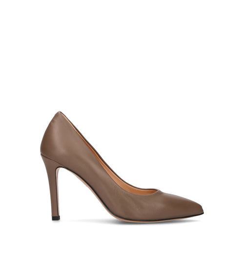 JUBILE' Décolleté donna acero in pelle