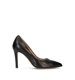 JUBILE' Décolleté donna nera in pelle