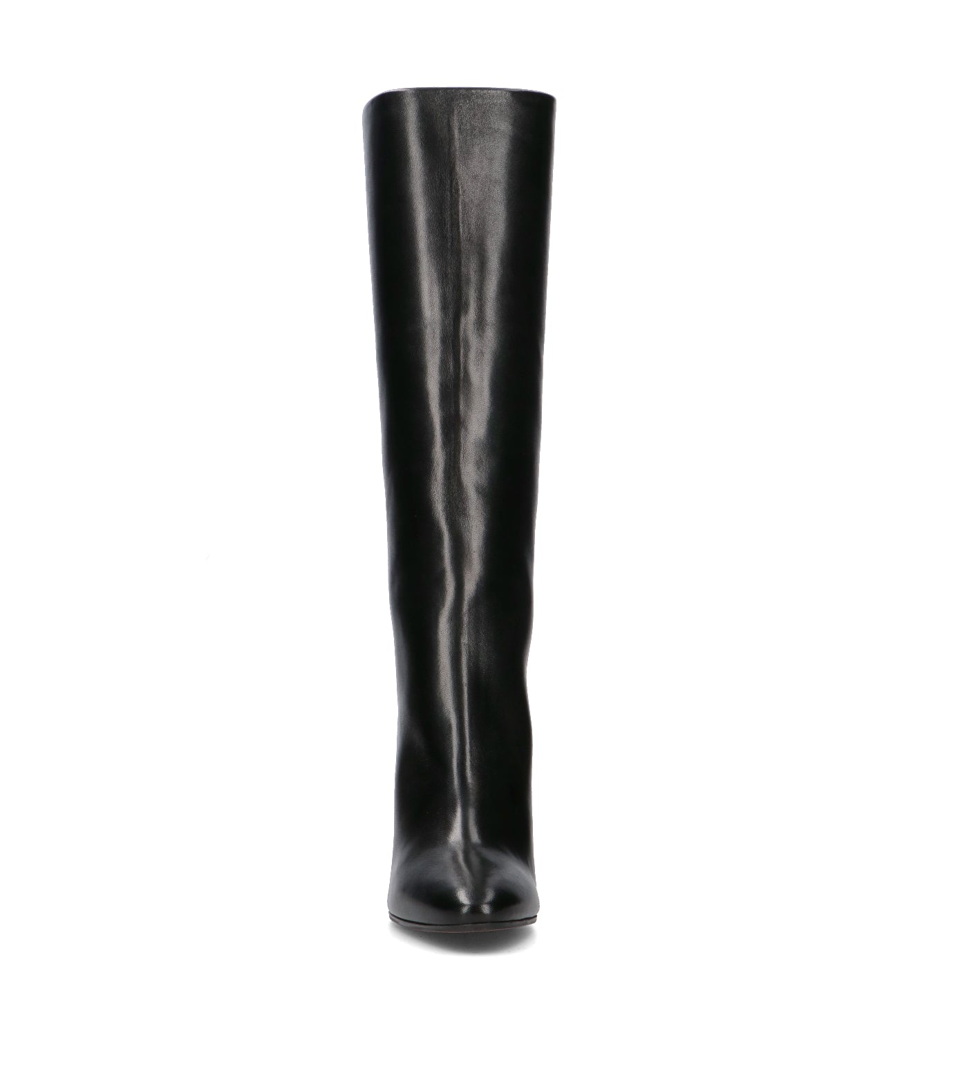 JUBILE' Stivale donna nero in pelle