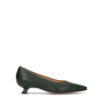 JUBILE' Décolleté donna verde in pelle