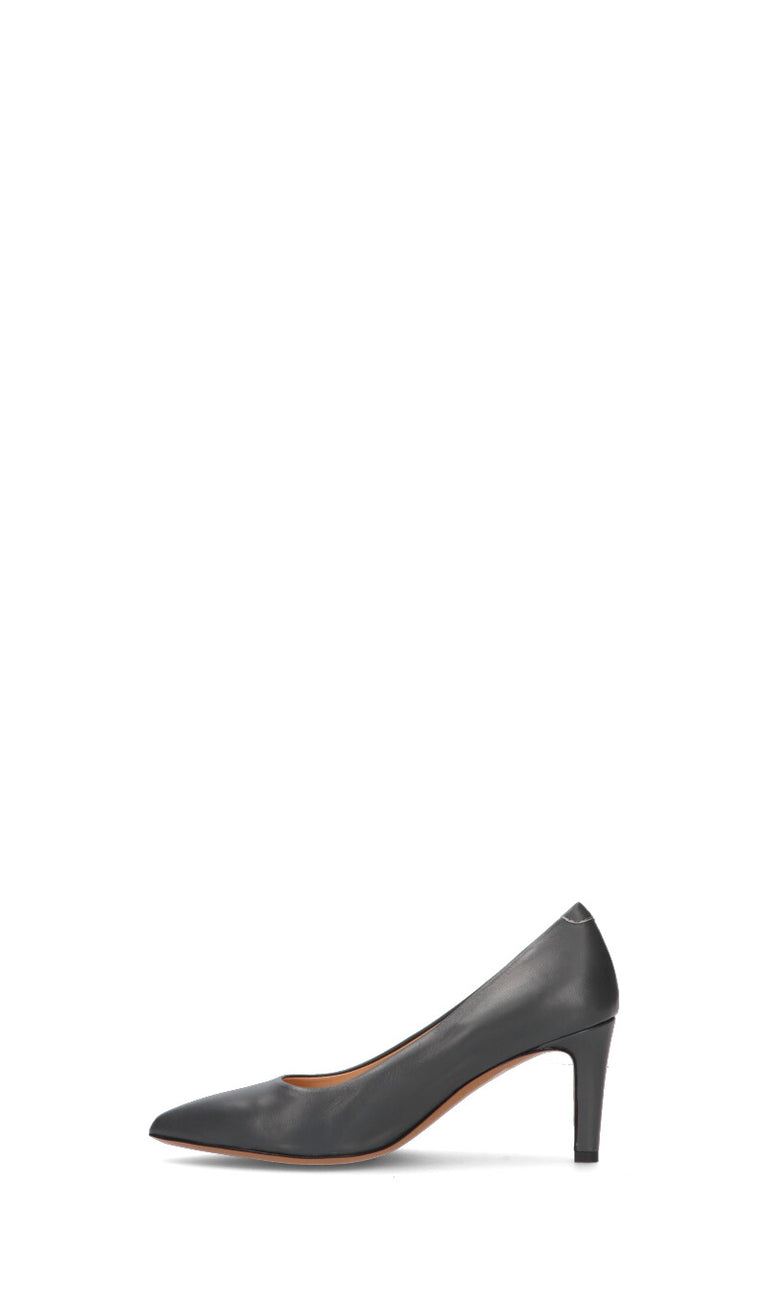 JUBILE' Décolleté donna grigia in pelle
