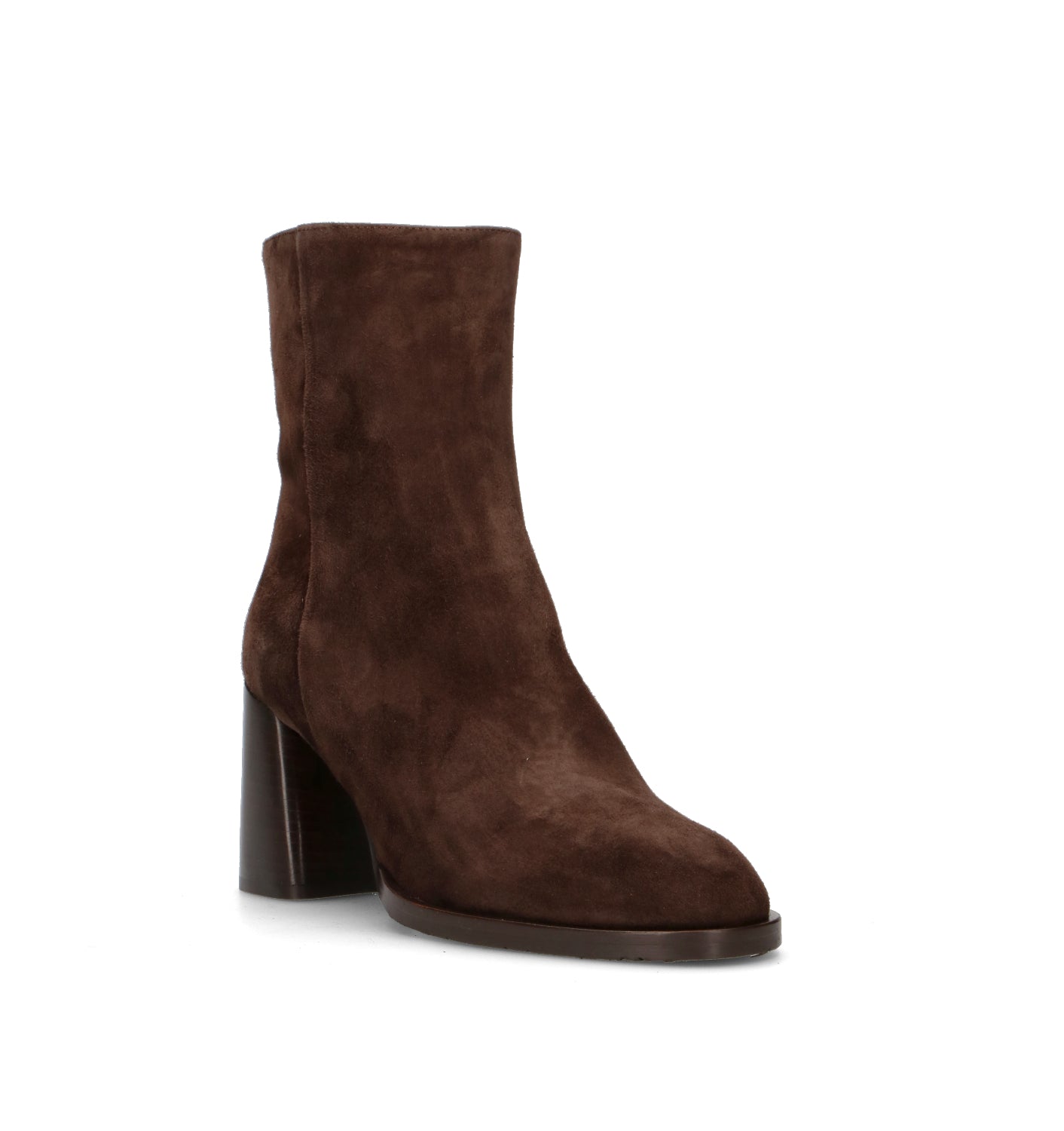 JUBILE' Tronchetto donna marrone in suede