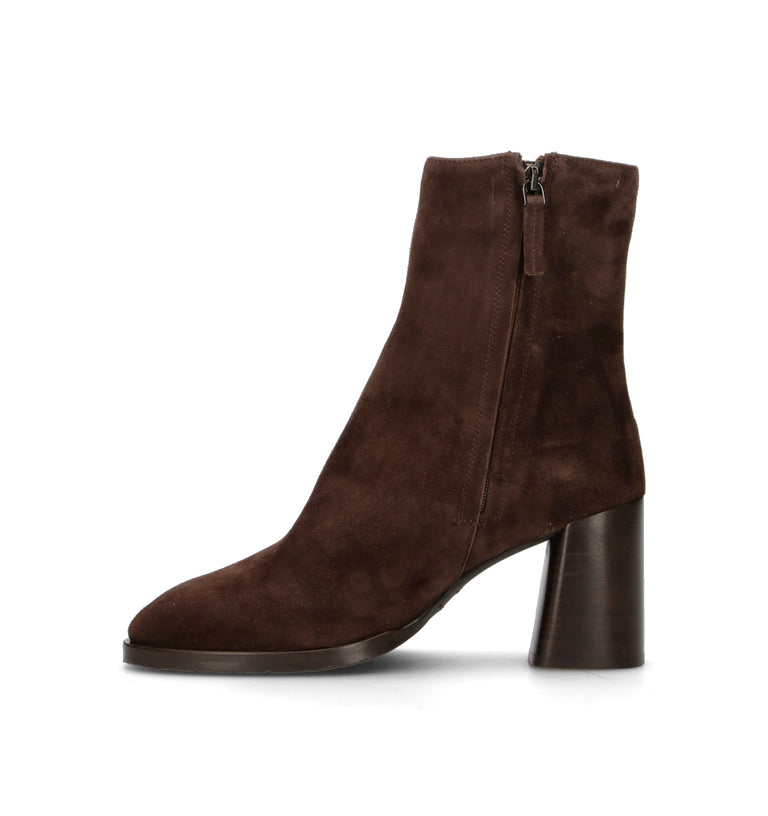 JUBILE' Tronchetto donna marrone in suede