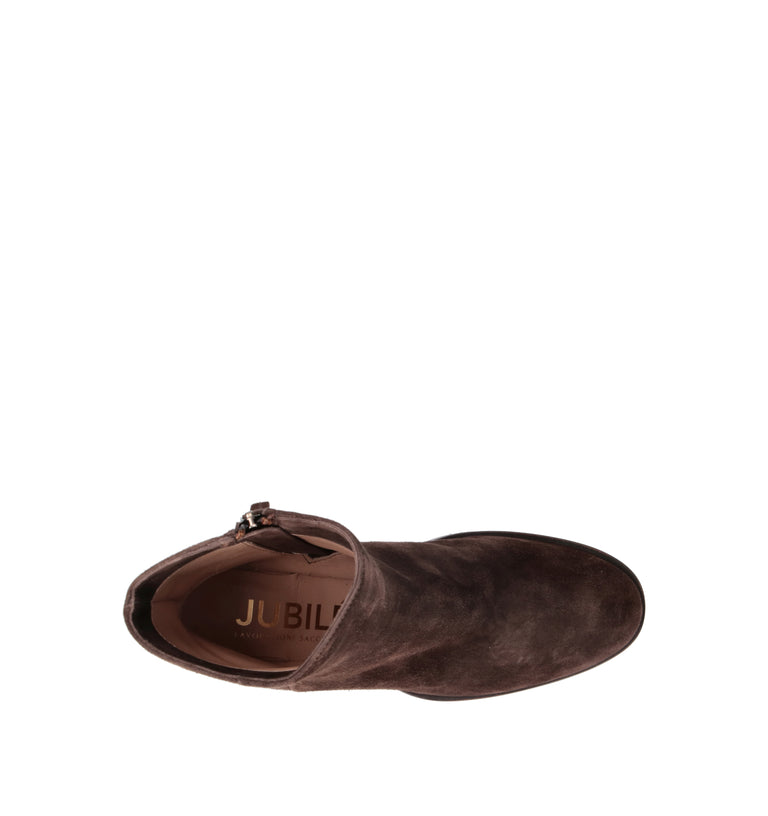 JUBILE' Tronchetto donna marrone in suede