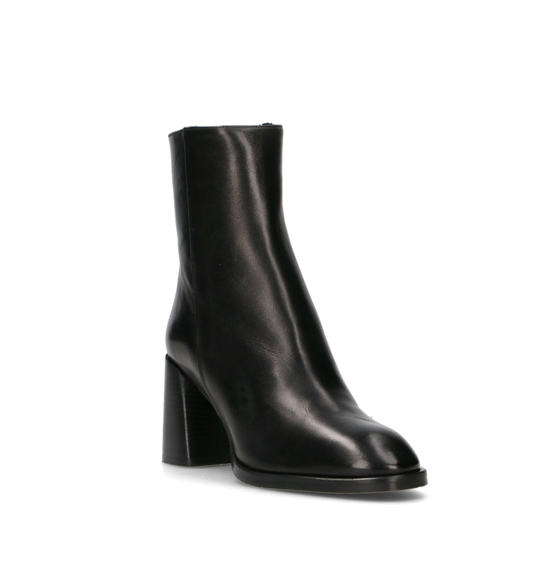 JUBILE' Tronchetto donna nero in pelle