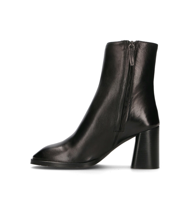 JUBILE' Tronchetto donna nero in pelle