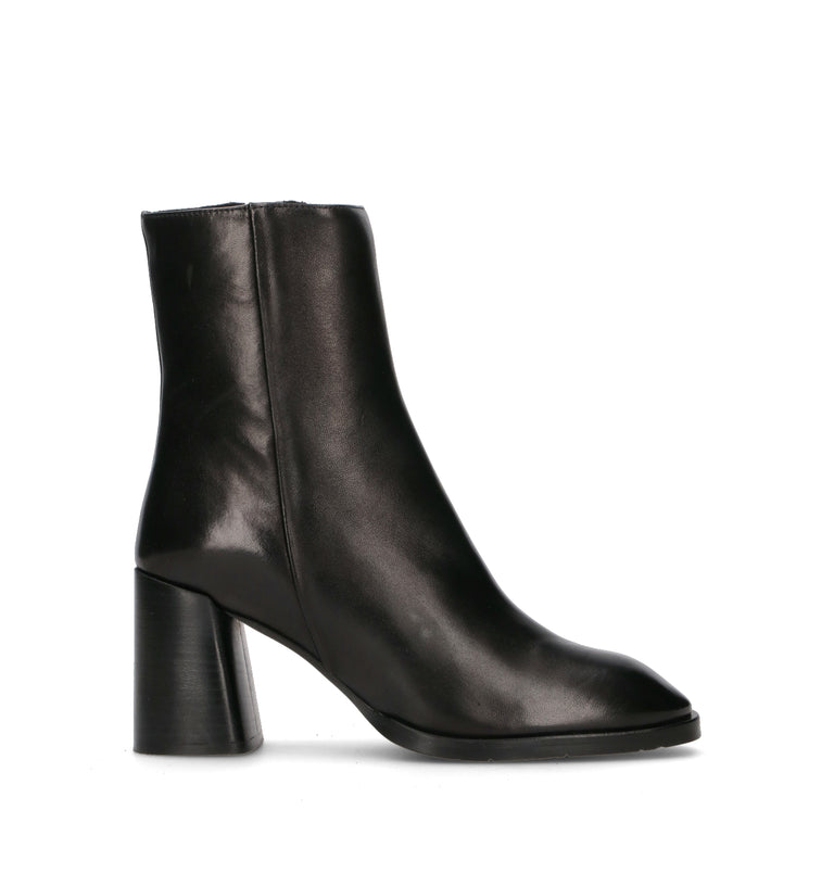 JUBILE' Tronchetto donna nero in pelle