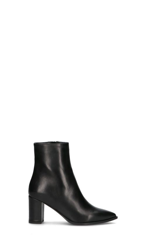 JUBILE' Tronchetto donna nero in pelle