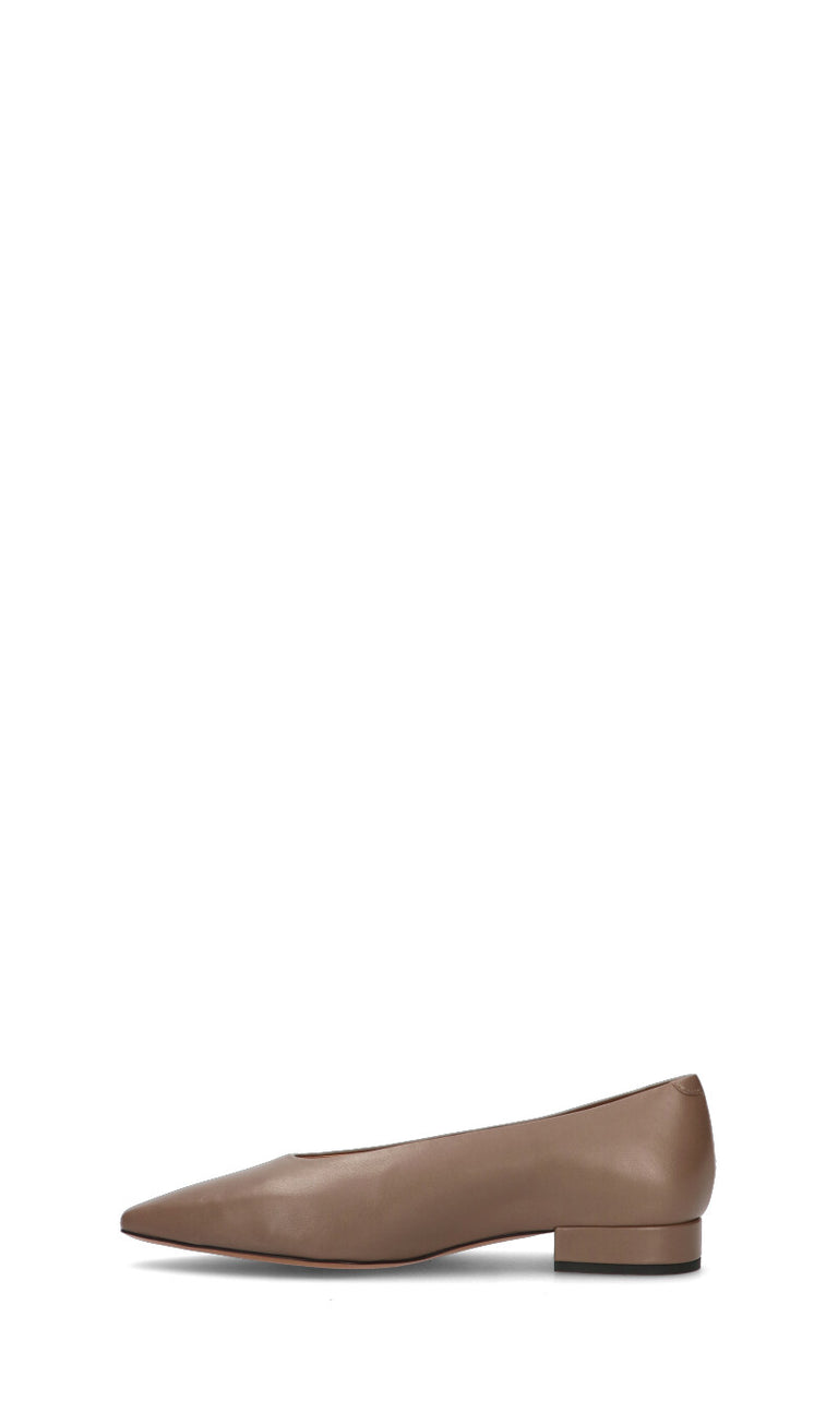 JUBILE' Ballerina donna rosa in pelle