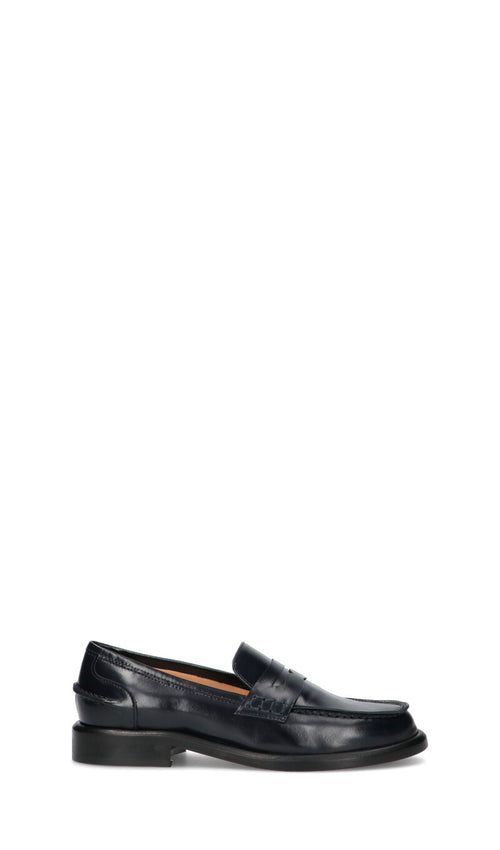 JUBILE' Mocassino donna nero in pelle