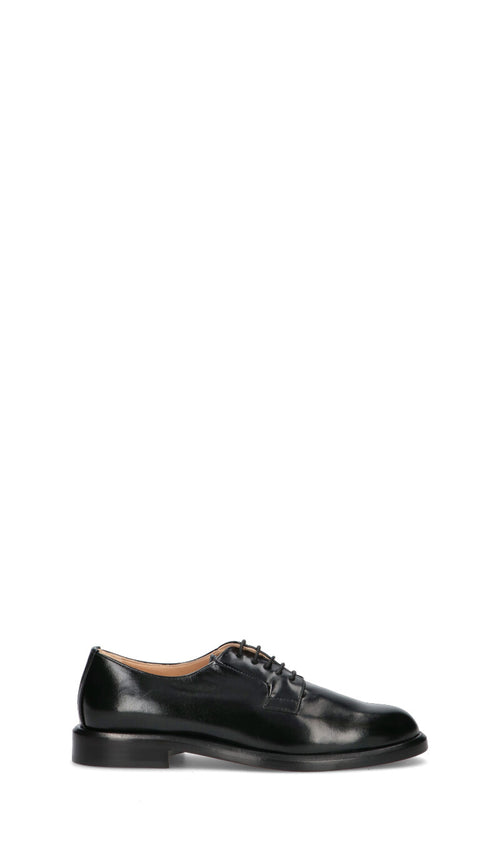 JUBILE' Stringata donna nera in pelle