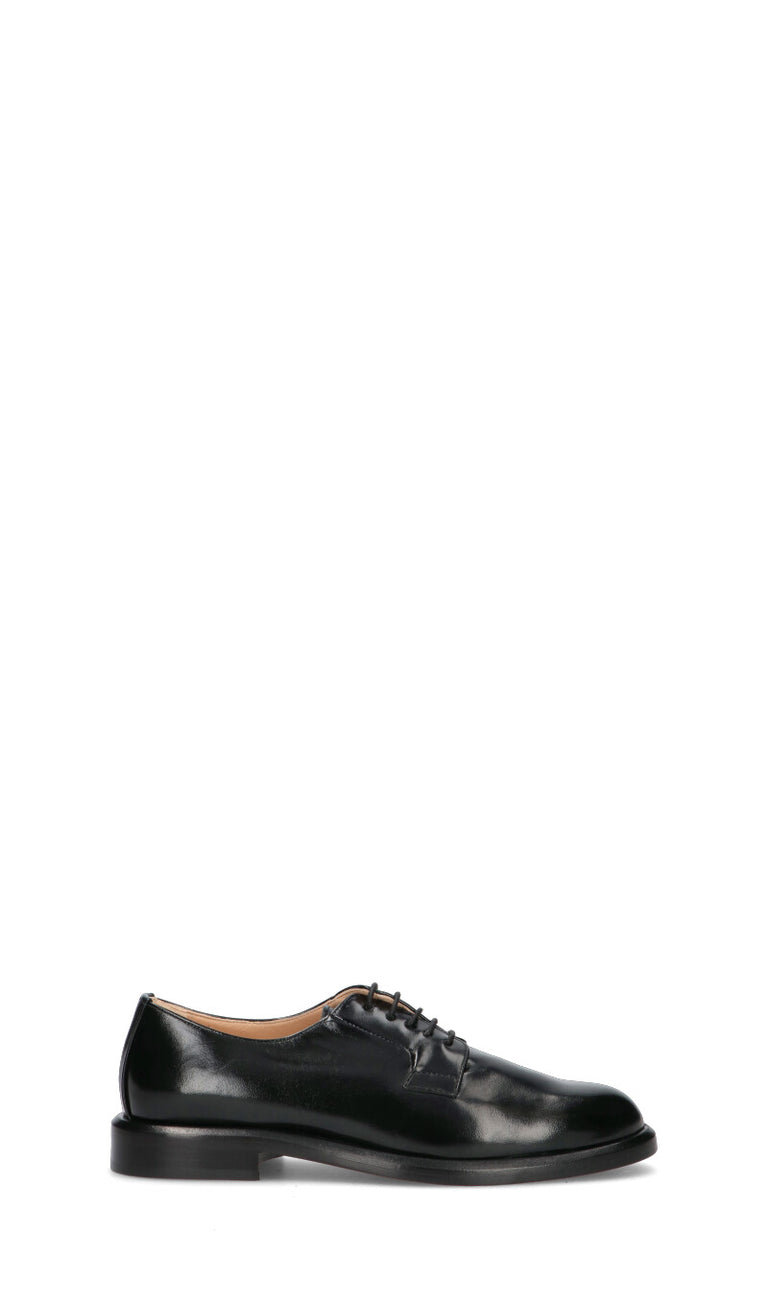 JUBILE' Stringata donna nera in pelle