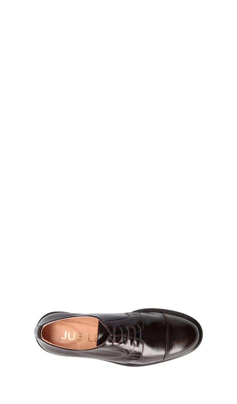 JUBILE' Stringata donna marrone in pelle