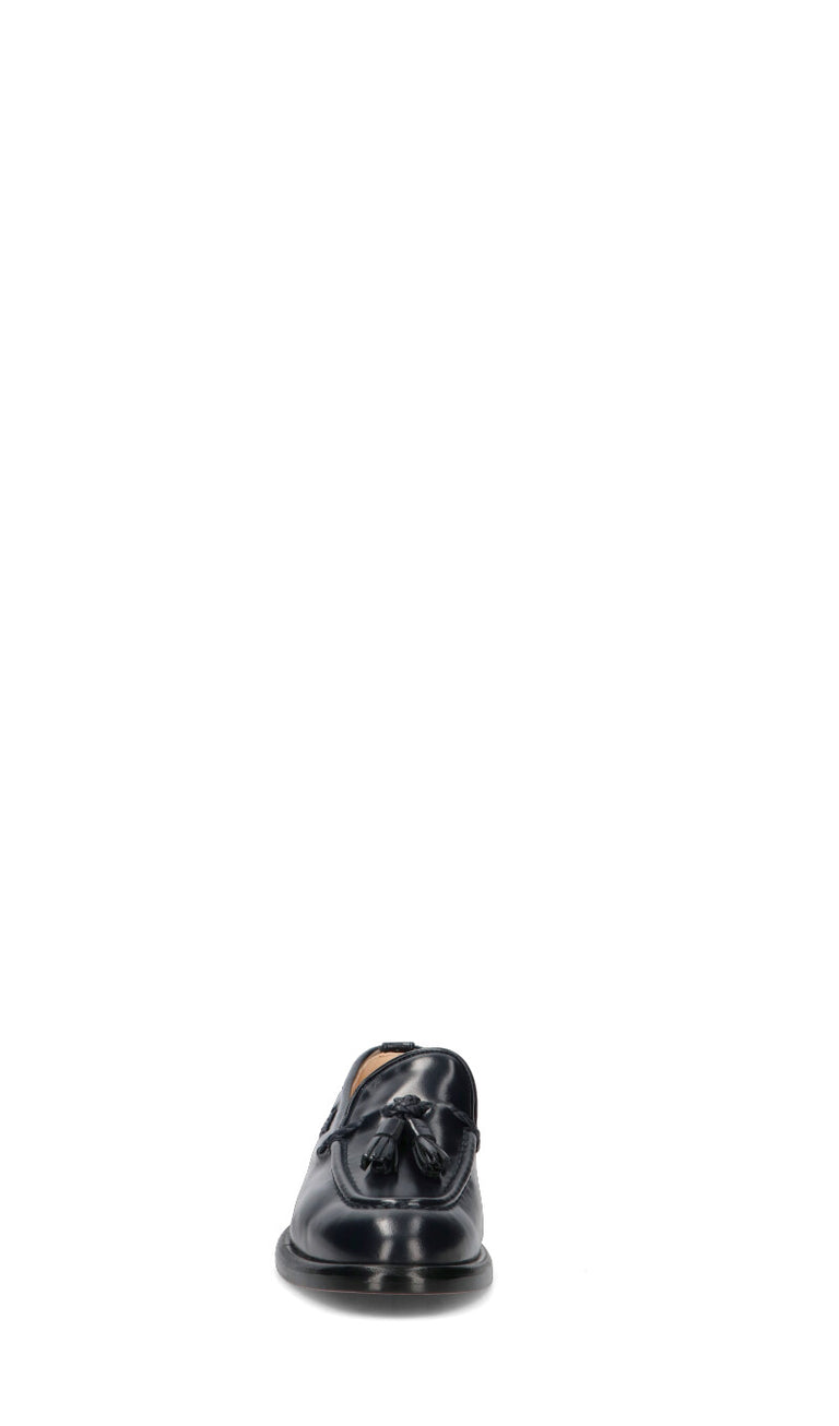 JUBILE' Mocassino donna nero in pelle