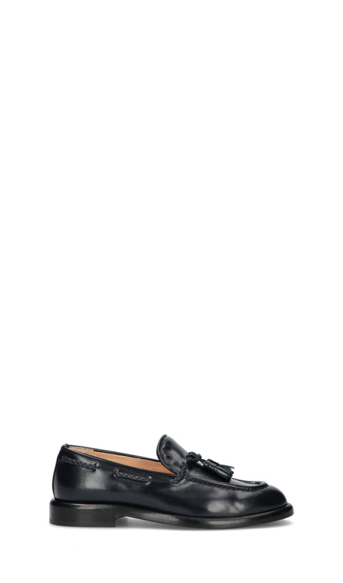 JUBILE' Mocassino donna nero in pelle