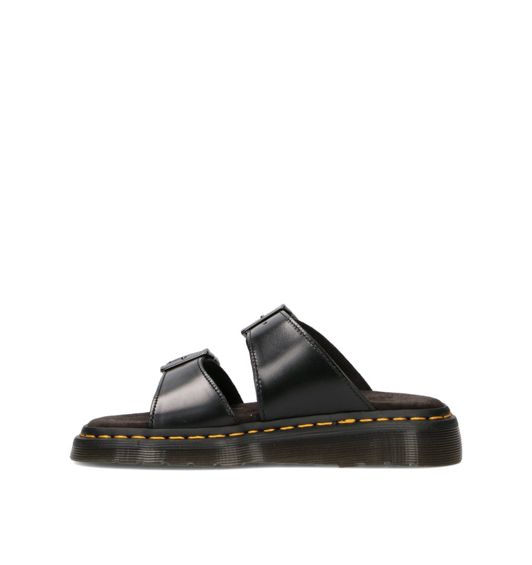 DR. MARTENS JOSEF Ciabatta donna nera in pelle