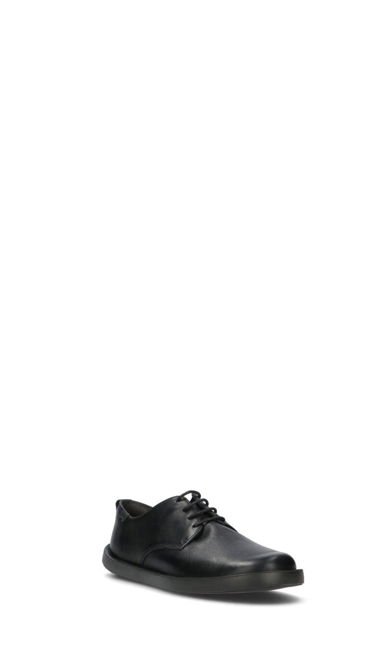 CAMPER Stringata uomo nera in pelle