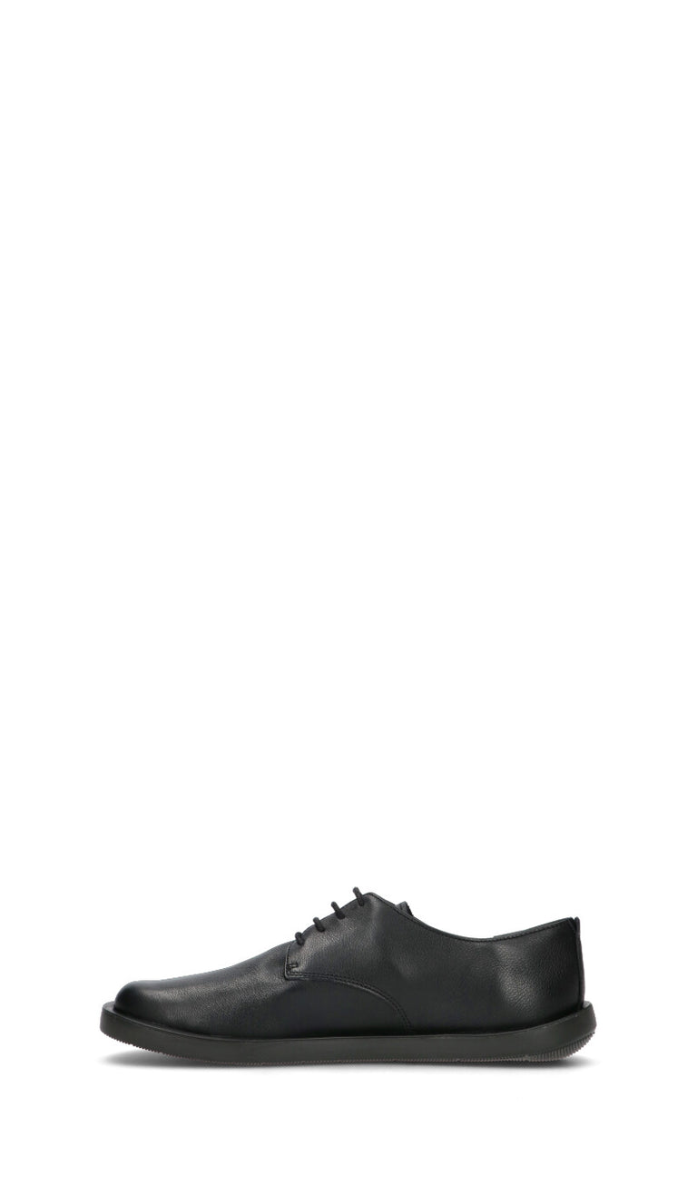 CAMPER Stringata uomo nera in pelle