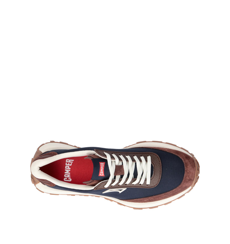 CAMPER Sneaker uomo blu/cuoio